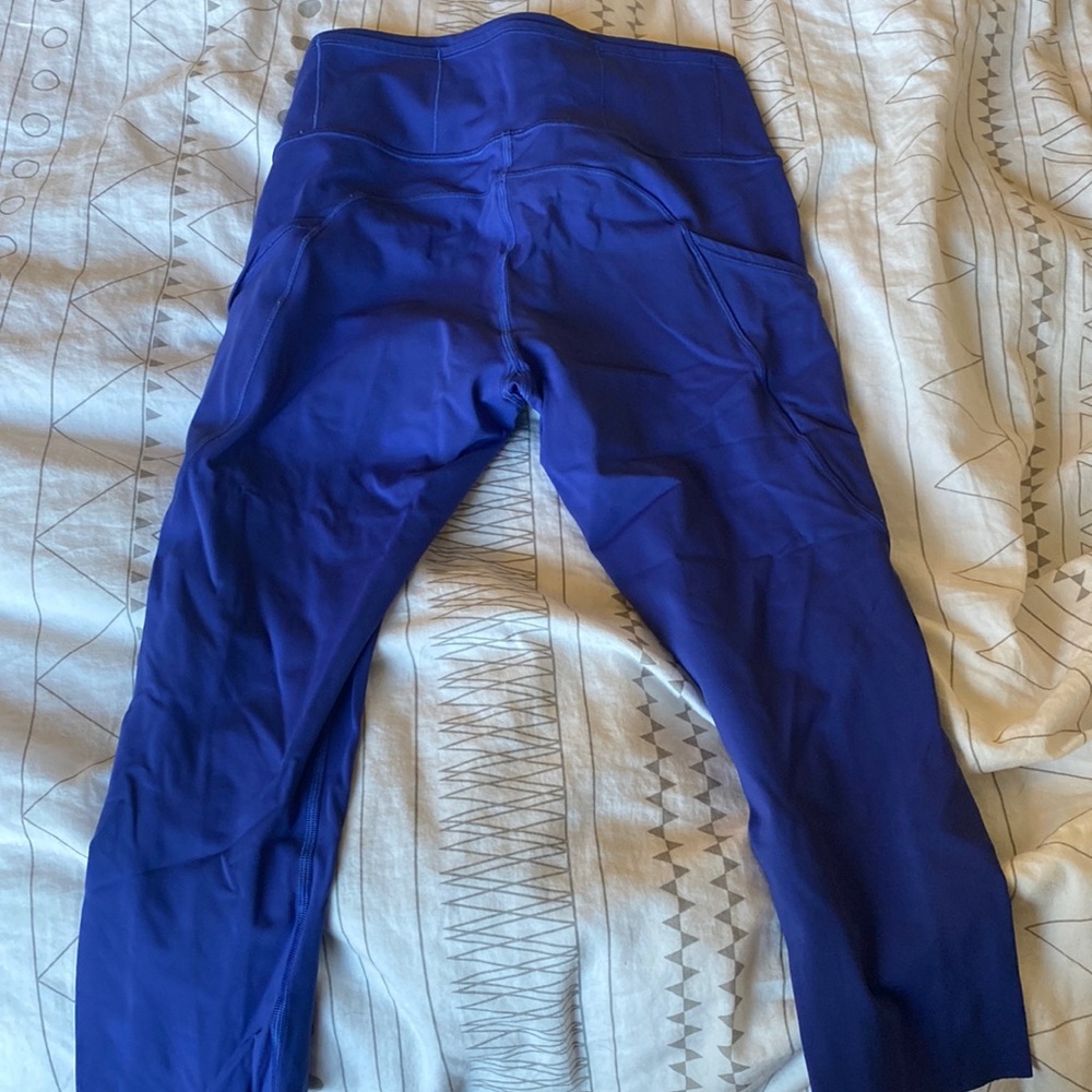 Lululemon Luxtreme capris with pockets